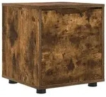 vidaXL Badezimmerschrank Ger&auml;ucherte Eiche 40,5 x 40 x 44 cm