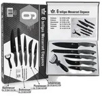 SBS 6-teiliges Messerset Elegance Carbon-Design