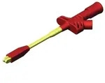 SKS Hirschmann Sicherheitsabgreifer KLEPS 2800, 4 mm, rot