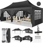 COBIZI Pavillon partyzelt 3x6 wasserdicht stabil Winterfest,Pop-Up...