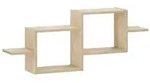 vidaXL Wandregal Sonoma-Eiche 95 x 17 x 37 cm Holzwerkstoff