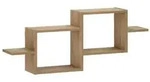 vidaXL Wandregal Artisan-Eiche 95 x 17 x 37 cm Holzwerkstoff
