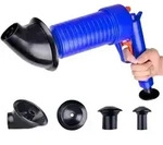 Toilettenkolben Set pneumatisch 4 Saugn&auml;pfe f&uuml;r WC Waschbecken