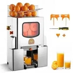 VEVOR Gewerbliche Orangenpresse Elektrische Zitruspresse 120 W Edelstahl,...