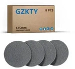 Schleifvliese 125 mm Klett Exzenterschleifer P250-300 8 St&uuml;ck