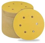 Schleifpapier Klett 150mm 6 L&ouml;cher 50 St&uuml;ck 180 K&ouml;rnung