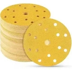 Schleifscheiben 150mm Klett 50 15Loch Exzenterschleifer 60 K&ouml;rnungen