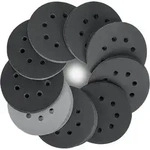 Schleifscheiben 125mm Klett Siliciumcarbid 8 80 St&uuml;ck- Mix K&ouml;rnung