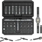 Schraubendreher 42in1 magnetisch Ratschengriff Bits 40 Bits Schwarz