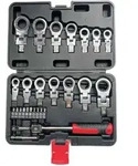 Ringmaulschl&uuml;ssel Set Ratsche Wechselbits Inbus Torx 6-20mm 27Pcs Set
