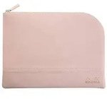 Rhodia Etui Kunstleder Rei&szlig;verschluss, 21x28 cm Hauch von Rosa 116730C