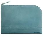 Rhodia Rhodiarama Etui Kunstleder Rei&szlig;verschluss, 16x22 cm Wassergr&uuml;n 116635C
