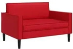 vidaXL XXL-Sessel Rot Kunstleder