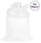 vidaXL Sitzsackf&uuml;llung EPS 50 L Wei&szlig; 10 kg/m3
