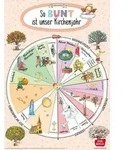 So bunt ist unser Kirchenjahr (Jahreskreis katholisch) DIN-A1-Plakat mit...