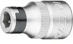 HAZET Adapter 2250-5 ∙ Vierkant hohl 12,5 mm (1/2 Zoll) ∙ Sechskant hohl 8 mm