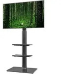 TV Standfu&szlig; h&ouml;henverstellbar Halter 19 42 Zoll schwarz Large