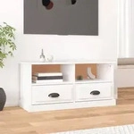 vidaXL TV-Schrank Wei&szlig; 93x35,5x45 cm Holzwerkstoff