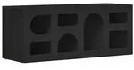 vidaXL TV-Schr&auml;nk Schwarz 100 x 35 x 40 cm Holzwerkstoff