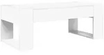 vidaXL Couchtisch Wei&szlig; 110 x 50 x 41 cm Holzwerkstoff