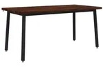 vidaXL Quadratischer Esstisch 160 x 80 x 75 cm Massivholz Akazie