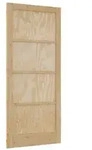 vidaXL Interior T&uuml;r Natur 93 x 211 cm Sperrholz
