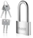 Vorh&auml;ngeschloss Edelstahl 40mm, 5 Schl&uuml;ssel, Innen/Au&szlig;enbereich