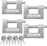 D-Vorh&auml;ngeschloss Edelstahl 71/80-4PS gleichschlie&szlig;end 80mm 4 St&uuml;ck