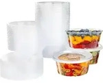 Aufbewahrungsdosen 50 St&uuml;ck Deckel Diamantzeichnung So&szlig;en 11oz 280ml