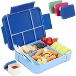 Brotdose Kinder mit F&auml;chern 1330ML Lunchbox Bento Box Auslaufsicher 6