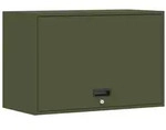 vidaXL Wandschrank f&uuml;r die Garage mit Gasdrucklift-T&uuml;r Olivgr&uuml;n