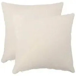 vidaXL Kissenbezug 2 stk. HEERLEN Creme 65 x 65 cm Boucl&eacute;