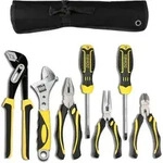 DOWELL Zangen-Set, 7-teilig, 10-zoll Nutgelenkzange, 8-zoll verstellbarer