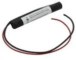 Notleuchtenakku NiMH 3,6V 500mAh L1x3 Lady N mit 200mm Kabel einseitig ersetzt...