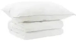 vidaXL Bettdecke und Kissen Set 2 pcs 155x200 cm Sommer 200 GSM Wolle