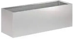 vidaXL Garten-Pflanzgef&auml;&szlig; Silber 60 x 20 x 20 cm Verzinkter Stahl