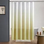 Duschvorhang 180x200cm Wasserdicht H200 x B180 cm (1er Pack) Beige