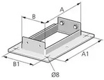 Pflitsch Endflansch EF 50/50