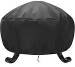 Schutzh&uuml;lle Feuerschale Wasserdicht 600D Oxford-Gewebe &Oslash;80x50cm