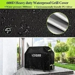 Grillabdeckung 600D Oxford Wetterfest Schwerlast 147 x 61 x 122cm