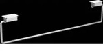 KWC Handtuchstangenset, SATURN, Edelstahl, 728x119 mm