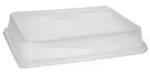 Papstar 96555, Polyethylenterephthalat, Transparent, 234 mm, 187 mm, 20 mm, 20