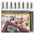 Securit Kreidemarker ORIGINAL MEDIUM, 8er Etui, wei&szlig;