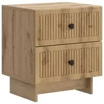 vidaXL Nachttisch Artisan-Eiche 43 x 34,5 x 47,5 cm Holzwerkstoff
