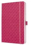 SIGEL Notizbuch Jolie&reg;, Hardcover, ca. A5, liniert, fuchsienrosa, 174 S.
