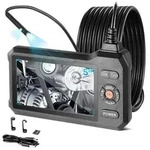 VEVOR Dual Lens Endoskopkamera mit 5 Zoll Bildschirm, 3000mAh Akku...