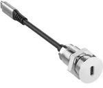 Vivolink USB-C Desk socket white with (PROUSBCMF0.3SOCKET-W)