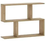 vidaXL Wandregal Artisan-Eiche 72 x 17 x 55.5 cm Holzwerkstoff