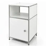FLOORDIREKT Metallregal Concept Epure MK-040 - Beistell- & Aufbewahrungsregal...