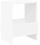 vidaXL Magazinregal Wei&szlig; 35 x 30 x 45 cm